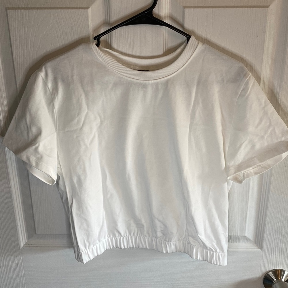 Wild Gable White Crop Top